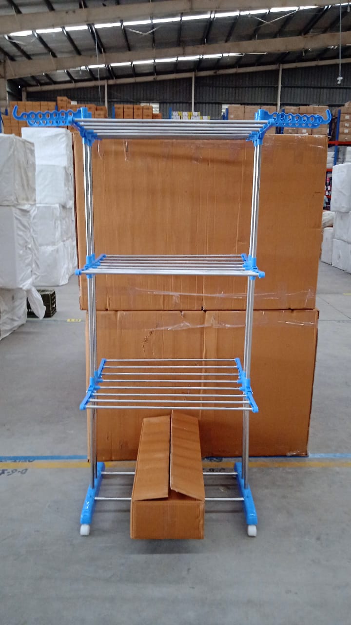 Foldable Stainless Steel Clothes Drying Stand Rack Foldable Stainless Steel Clothes Drying Stand Rack